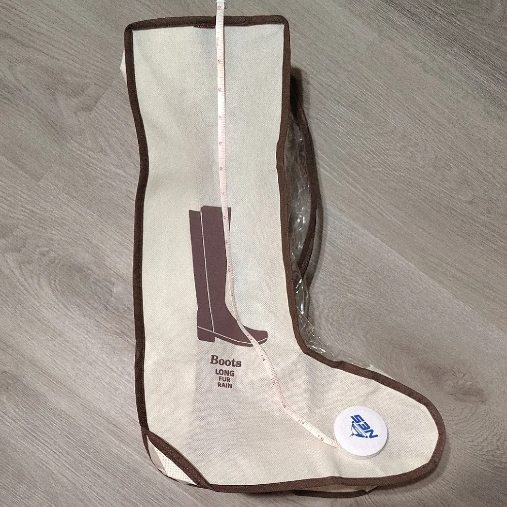 3 For $10🆕Shoe Zippered Medium Bag For 2 Long Fur Or Rain Boots 18Hx9L